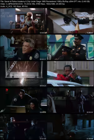 Police Academy 6 City Under Siege 1989 Remastered 1080p BluRay x264-OFT