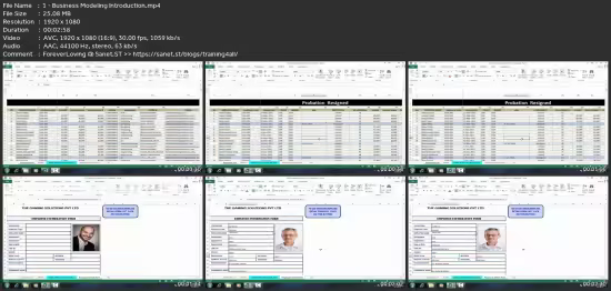 Excel Business & Financial Modeling Training Course