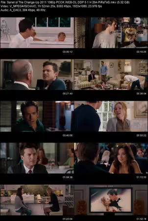 The Change-Up 2011 1080p PCOK WEB-DL DDP 5.1 H264-PiRaTeS