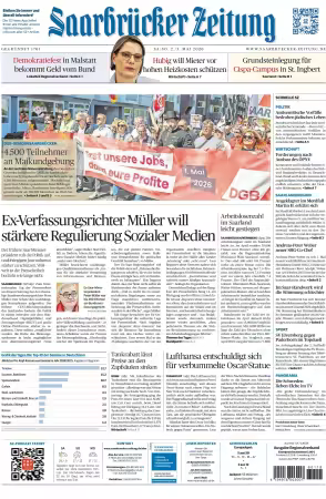 Saarbruecker Zeitung - 2 Mai 2026