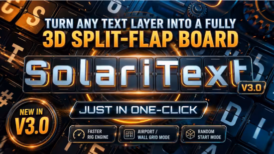 Aescripts SolariText v3.0