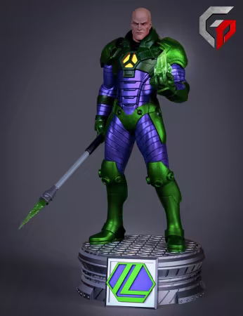 Geek Print – Lex Luthor – 3D Print Model
