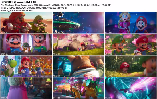 The Super Mario Galaxy Movie 2026 1080p AMZN WEB-DL DUAL DDP5.1 H264-TURG
