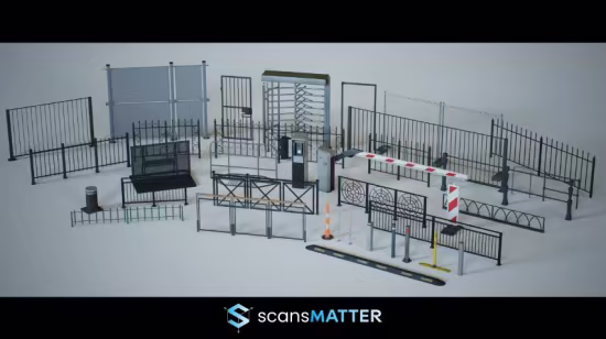 FAB - Mega Barriers Kit - Game-Ready, Modular Barriers (5.1 – 5.7)