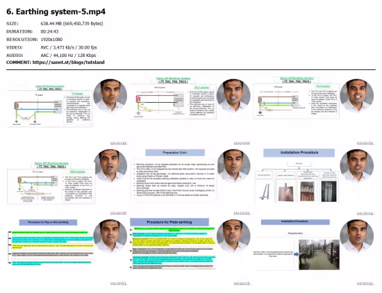 Masters in Electrical Earthing system