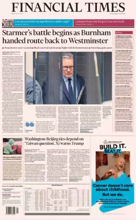 Financial Times UK - 15 May 2026