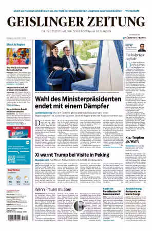 Geislinger Zeitung - 15 Mai 2026