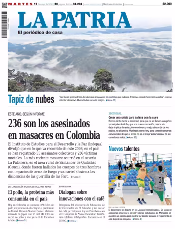 La Patria (Colombia) - 19 mayo 2026