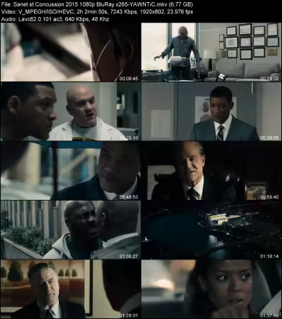 Concussion 2015 1080p BluRay x265-YAWNTiC