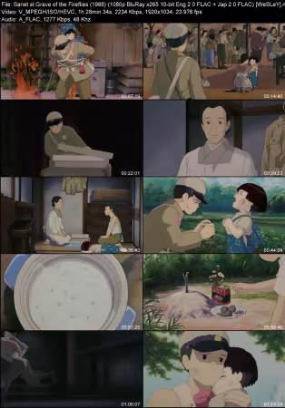 Grave of the Fireflies 1988 1080p BluRay x265 10-bit Eng 2.0 FLAC Jap 2.0 FLAC WeSLeY