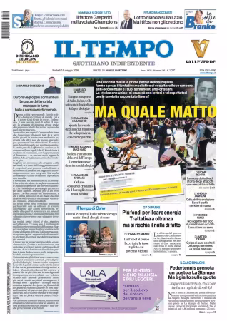 Il Tempo (Nazionale) - 19 maggio 2026