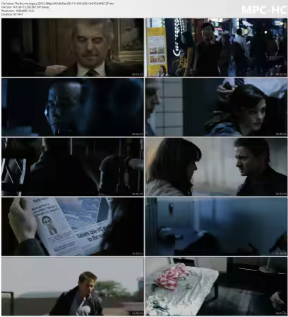 The Bourne Legacy 2012 1080p UHD BluRay DD 7.1 HDR x265-CtrlHD