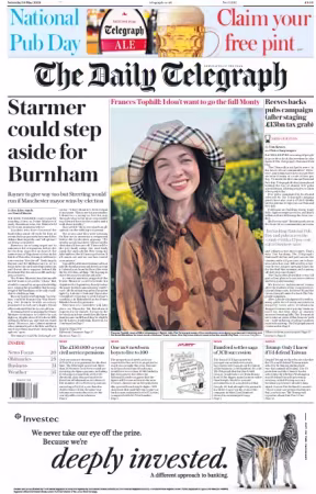 The Daily Telegraph - 16 May 2026