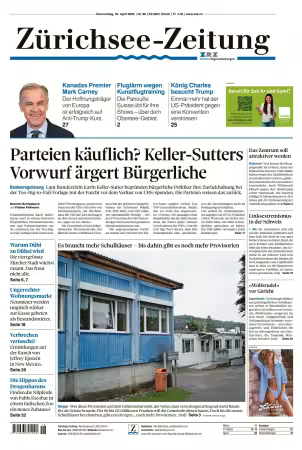 ZurichseeZeitung - 30 April 2026