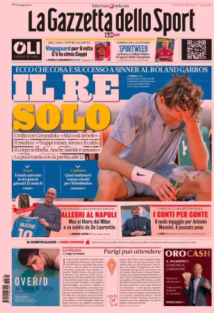 La Gazzetta dello Sport - 29 maggio 2026