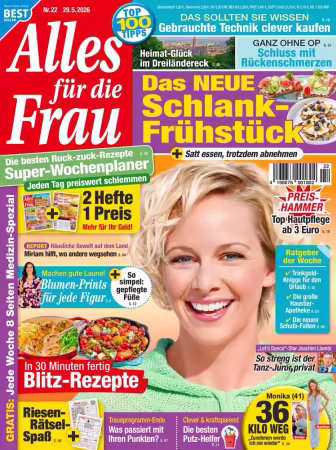 Alles für die Frau - Nr.22 2026