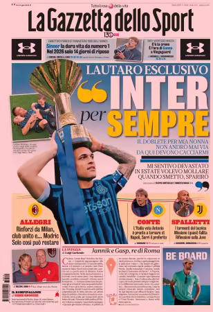 La Gazzetta dello Sport - 19 maggio 2026