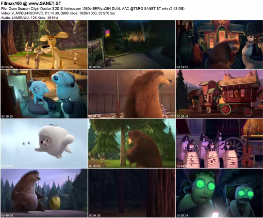 Open Season-Cilgin Dostlar 3 2010 Animasyon 1080p BRRip x264 DUAL AAC @TSRG