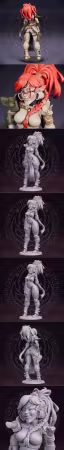 Jigglystix – Battle Hardened Space Elf – 3D Print Model