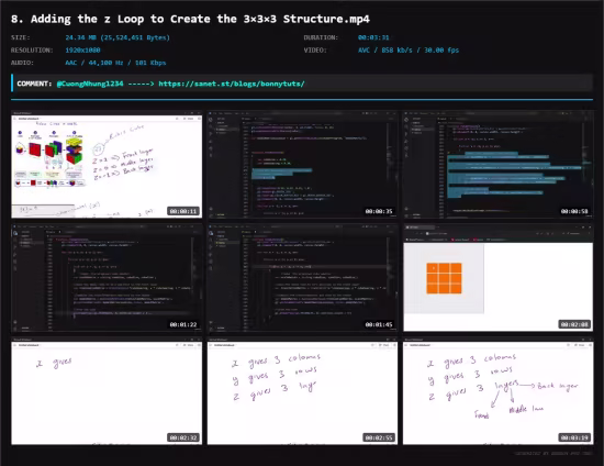 WebGL: From One Cube to a Rubik’s Cube Structure