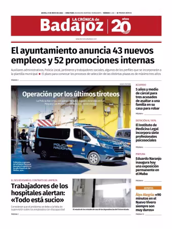 La Cronica de Badajoz BE - 21 mayo 2026