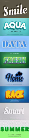 Psd text effect set vol 021