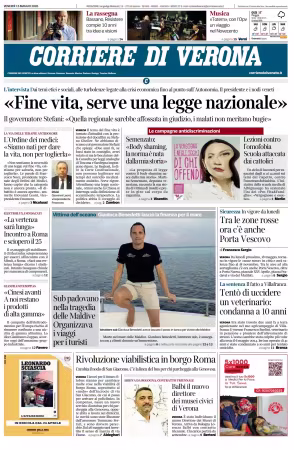 Corriere di Verona - 15 maggio 2026