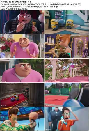 Despicable Me 4 2024 1080p AMZN WEB-DL DDP 5.1 H264-PiRaTeS
