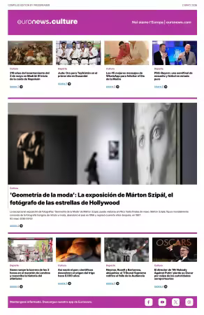 Euronews Culture and Sport (Spanish) Compiled Edition - 2 mayo 2026