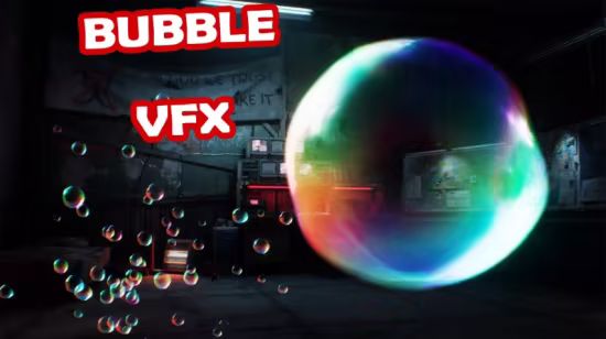 FAB - Stylized Soap Bubble VFX – Niagara System for Unreal Engine 5 (5.0 and 5.6)