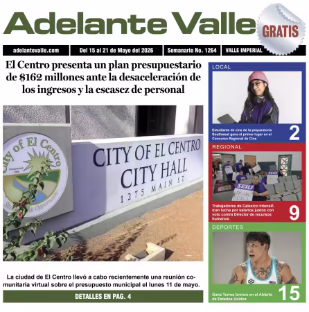 Adelante Valle - 15 mayo 2026