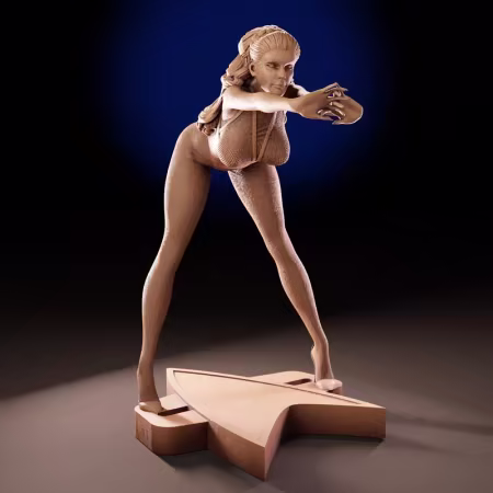 PG3D – Deanna Troi – 3D Print Model