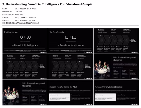 Understanding Beneficial Intelligence For Educators