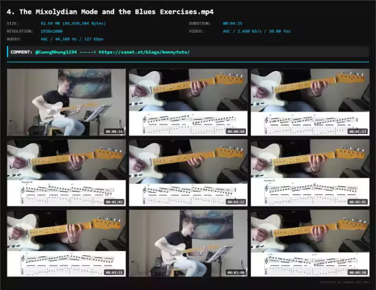 Intermediate Blues Improvisation