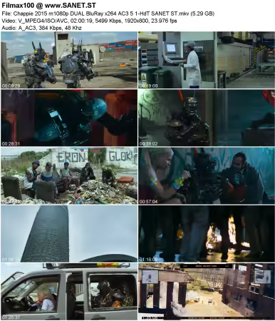 Chappie 2015 m1080p DUAL BluRay x264 AC3 5.1-HdT