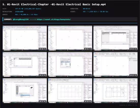 BIM-Revit-Electrical Systems Complete Tutorial For Beginner