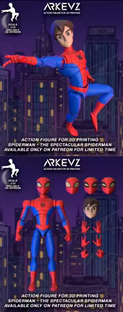 Arkevz – The Spectacular Spider-Man – 3D Print Model