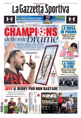 La Gazzetta dello Sport Roma - 24 maggio 2026