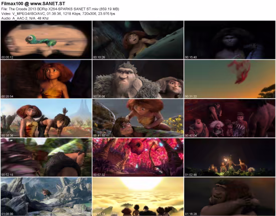 The Croods 2013 BDRip X264-SPARKS