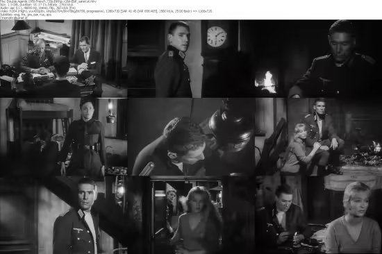 Double Agents 1959 French 720p BRRip x264-EbP