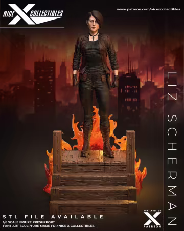 Nice X Collectibles – Liz Sherman (Hellboy) – 3D Print Model