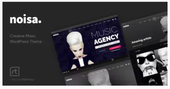 Themeforest - Noisa v2.6.3 - Music Producers, Bands &amp; Events Theme for WordPress 15891045