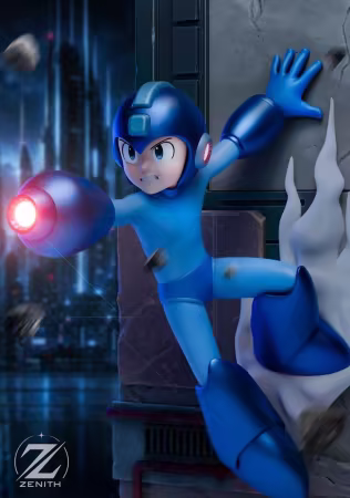 Zenith Studios – Mega Man – 3D Print Model