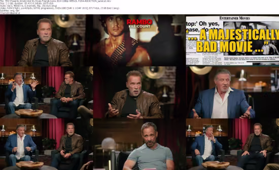 TMZ Presents Arnold And Sly Rivals Friends Icons 2024 1080p WEB-DL H264-ADDICTION