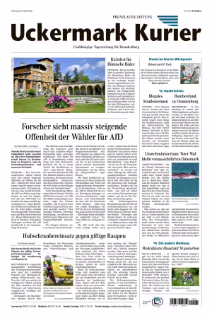 Prenzlauer Zeitung - 19 Mai 2026