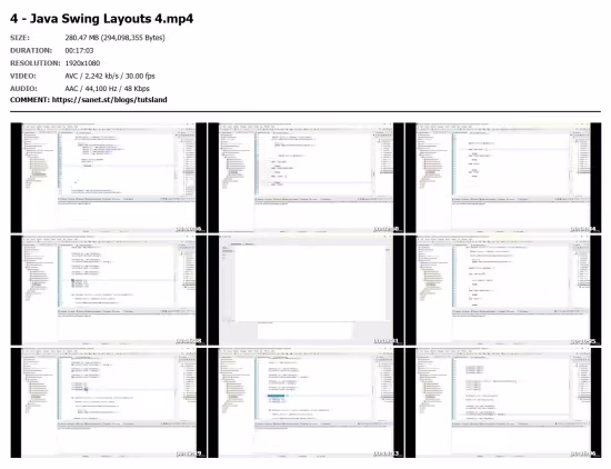 Java Swing Layouts 2026