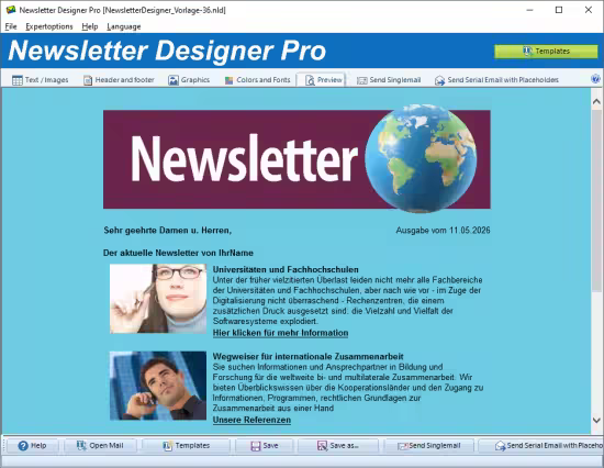 Newsletter Designer Pro 26.1.4