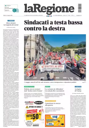 laRegione - 2 maggio 2026