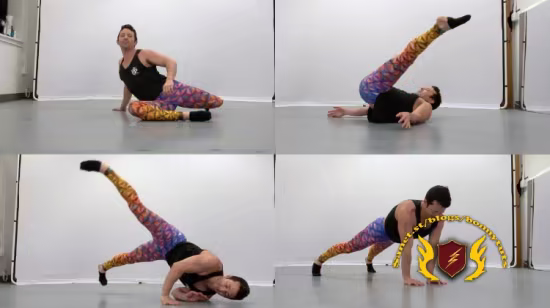 Power Spins Floor Work/Dance: Backspin, Fish Flops &amp; More