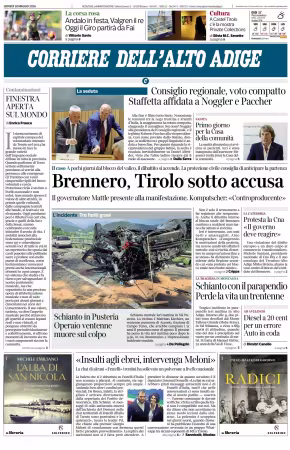 Corriere dell'Alto Adige - 28 maggio 2026
